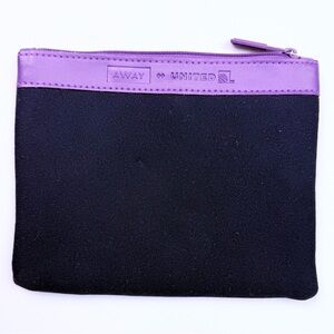 AWAY x United Navy Blue and Purple Amenity Kit Zipper Pouch